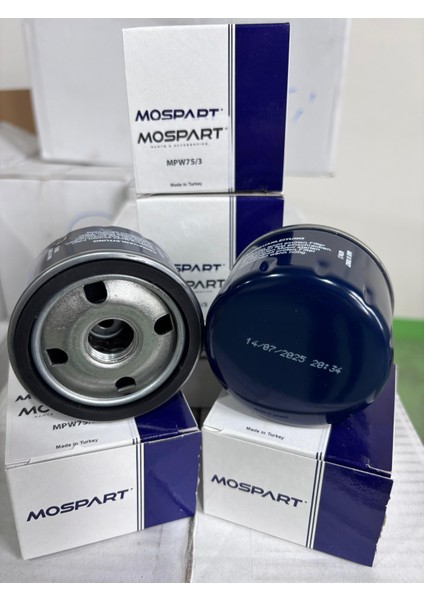 Mpw 75/3 - Yağ Filtresi - Mospart modelleri