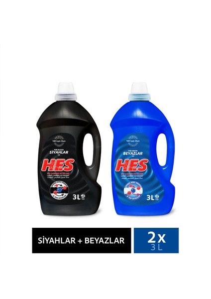 Sıvı Çamaşır Deterjanı Siyahlar / Beyazlar