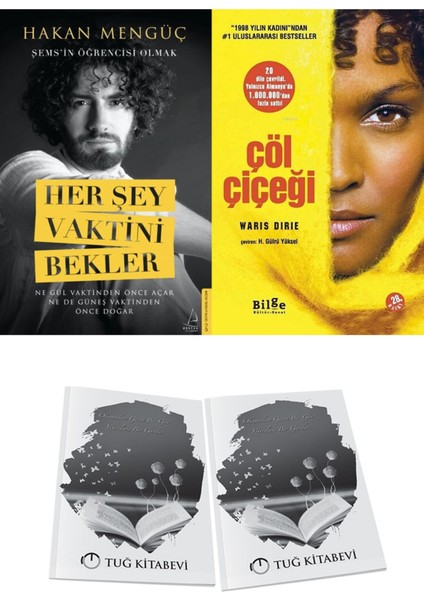 Her Şey Vaktini Bekler ve Çöl Çiçeği + Hediyeli