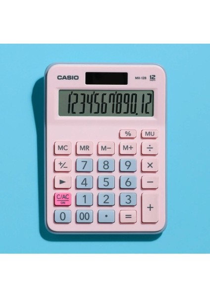 Renkli Pembe, 12 Haneli, Şık ve Kullanışlı Elektronik Ürün