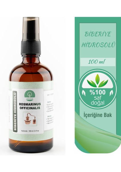 Biberiye Hidrosolü( Saç Bakım Suyu) 100 ml