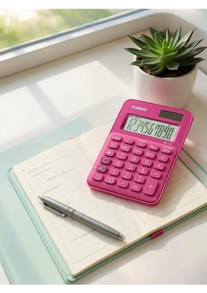10 Hane Pembe Masa Üstü Hesap Makinesi, Kullanışlı ve Şık Tasarım fiyatları