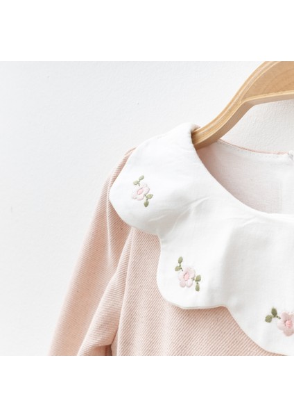 Cep Nakışlı Kız Bebe Elbise fiyatları