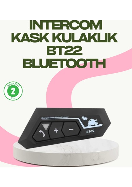 Bluetooth 5.0 Edr Kask Kulaklık Yüksek Ses Kalitesi ve Gürültü Önleme