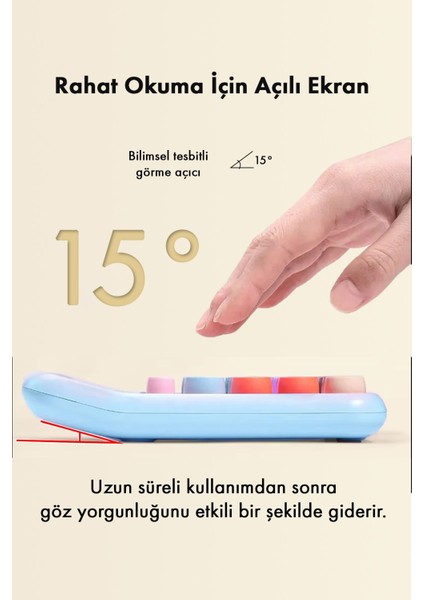 Renkli 12 Haneli Yuvarlak Tuşlu Mavi Hesap Makinesi, 4 Fonksiyonlu, Pratik ve Şık Tasarım modelleri