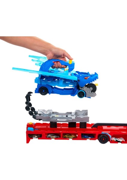 Nessiworld JBM72 Hot Wheels Ultimate Dual Dragon Transporter indirimleri