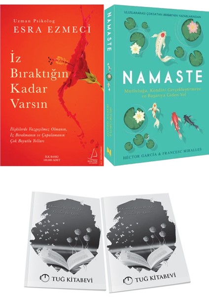 Iz Bıraktığın Kadar Varsın ve Namaste + Hediyeli