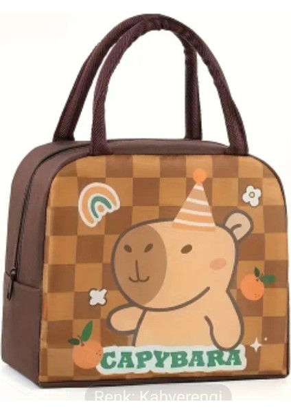 Capybara Küçük Boy Yalıtımlı Beslenme Cantasi