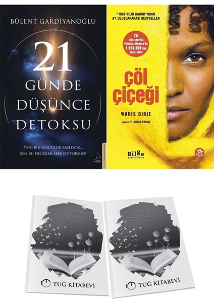 21 Günde Düşünce Detoksu ve Çöl Çiçeği + Hediyeli