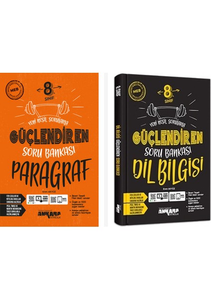 Ankara 8. Sınıf Paragraf + Dil Bilgisi Güçlendiren Soru Bankası S