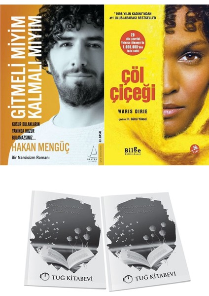 Gitmeli Miyim Kalmalı Mıyım? ve Çöl Çiçeği + Hediyeli