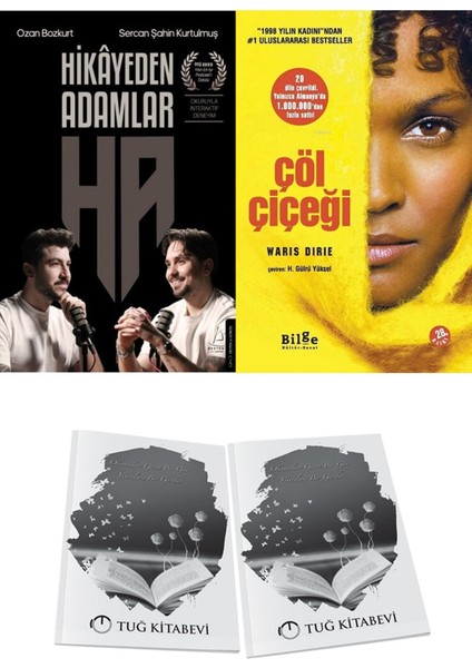 Hikâyeden Adamlar ve Çöl Çiçeği + Hediyeli