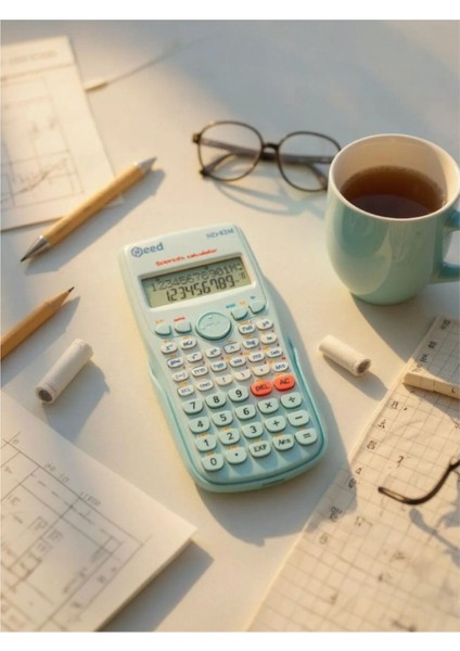 Mavi 240 Fonksiyonlu Bilimsel Hesap Makinesi, Çok Yönlü ve Kullanışlı Model