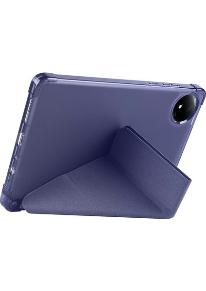 Redmi Pad Se 8.7 Uyumlu Kılıf Kalem Bölmeli Tri Folding Standlı Arkası Silikon Uyku Modlu indirimleri