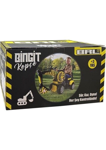 Nessiworld URT030-001 Pedalsız Bin-Git Inşaat Aracı- Kepçe fiyatları