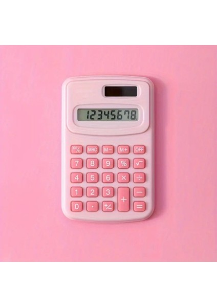 Mini Boy Pembe Öğrenci Hesap Makinesi, Şık ve Kullanışlı Tasarım fiyatları