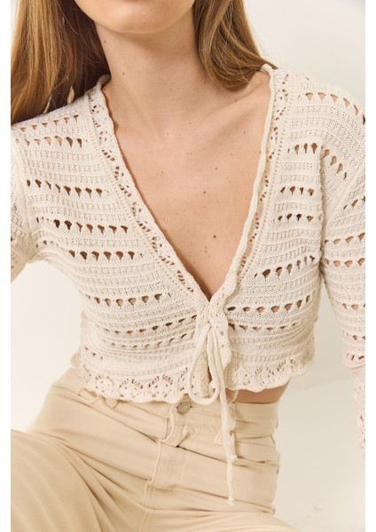 Kadın Ajurlu Rustik Bluz fırsatları