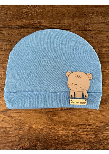 1 Adet Yenidoğan Kız Erkek Bebek Bandana Şapka Başlık Bere