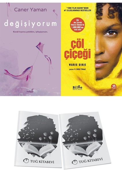 Değişiyorum ve Çöl Çiçeği + Hediyeli