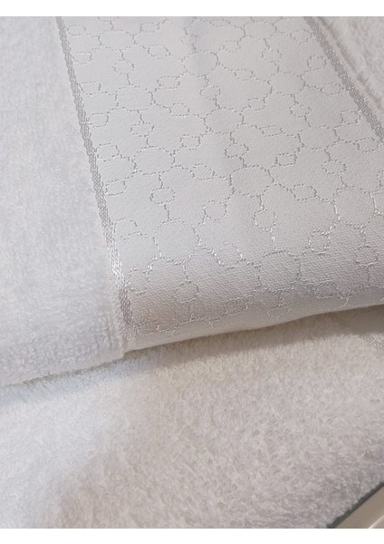 2'li %100 Pamuk 1 Adet 70X140 Banyo Havlusu 1 Adet 50X90 Saç Havlusu Beyaz Havlu Seti fiyatları