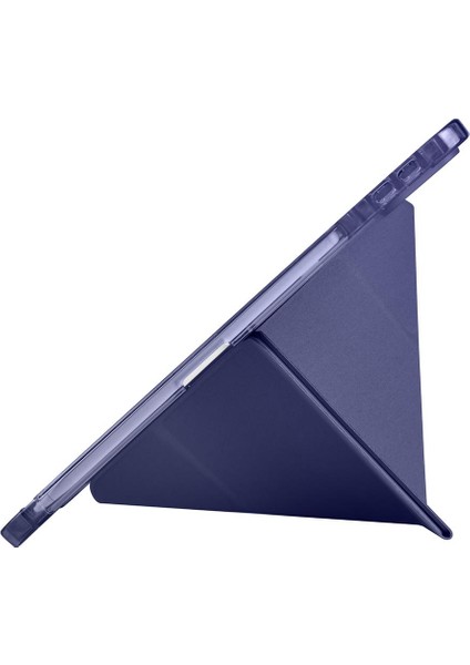 Xiaomi Mi Pad 7 / Pad 7 Pro Uyumlu Kılıf Kalem Bölmeli Tri Folding Standlı Arkası Silikon Uyku Modlu fırsatları