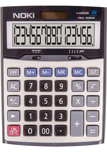Hesap Makinesi H-MS016, Kolay ve Hızlı Hesaplama Için Ideal Araç