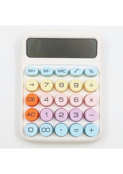 Beyaz 12 Haneli Ente Hesap Makinesi DX-819, Pratik ve Güçlü Hesaplama Aracı