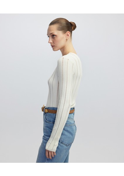 Ajurlu Dar Kesim Triko IW6250050391018 fırsatları