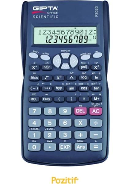 Çok Fonksiyonlu 12 Düğmeli Hesap Makinesi, Pratik ve Dayanıklı Tasarım