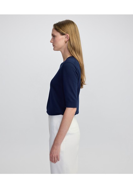 Bisiklet Yaka Basic Triko IW6250050354015 modelleri