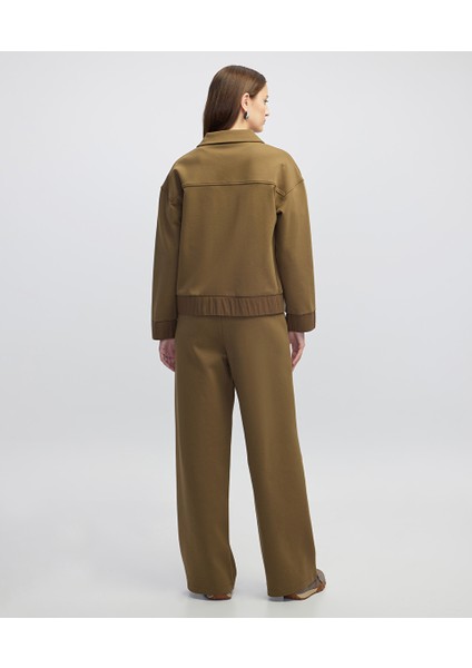 Gömlek Yaka Sweatshirt IW6250091034022 fırsatları