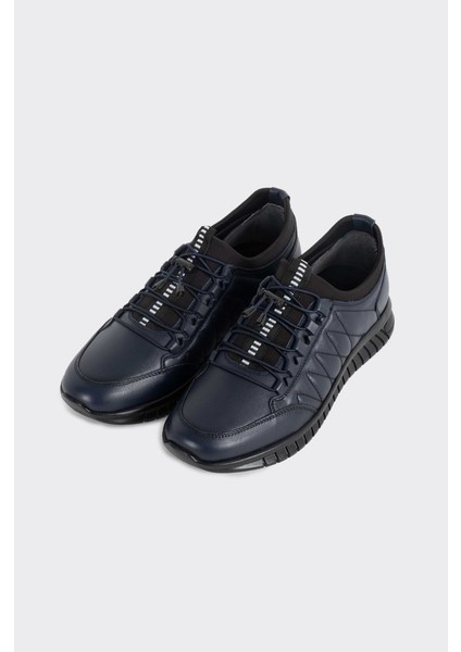 Lastik Bağcıklı Hakiki Deri Casual Erkek Ayakkabı fırsatları