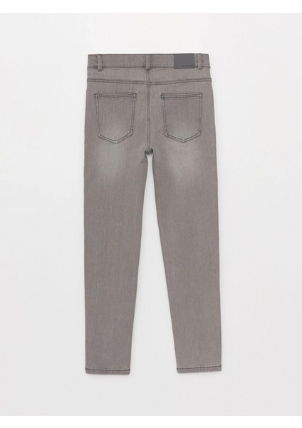 Lcw Kids Gri Beli Ayarlanabilir Lastikli Erkek Çocuk Jean Pantolon fiyatları