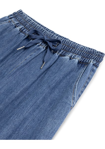 Elastik Bel Jean Pantolon TW6250003131629 indirimleri