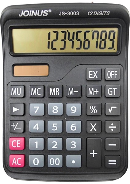 12 Haneli Masaüstü Hesap Makinesi, Geniş Kullanım Alanı, Güçlü ve Pratik Tasarım fiyatları