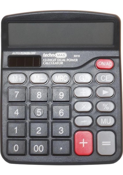 12 Haneli Ofis Hesap Makinesi, Pratik ve Güçlü Hesaplama Aracı