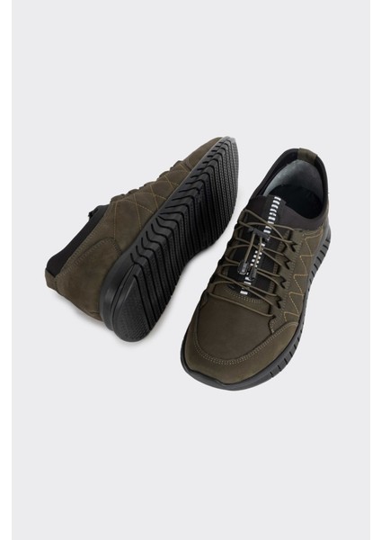 Lastik Bağcıklı Hakiki Deri Casual Erkek Ayakkabı fiyatları