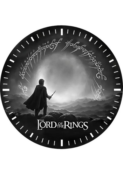 Yüzüklerin Efendisi Duvar Saati