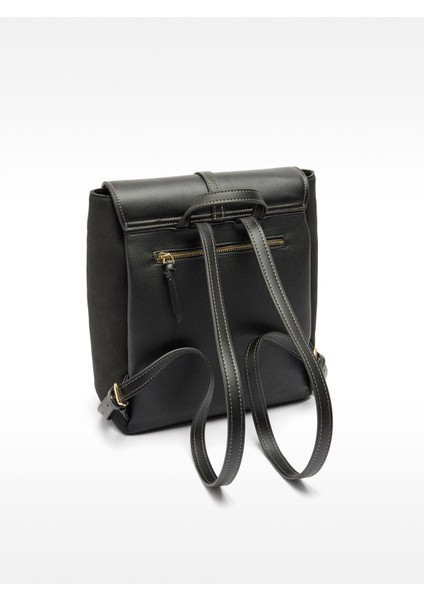 Kapaklı Suni Deri Sırt Çantası fırsatları