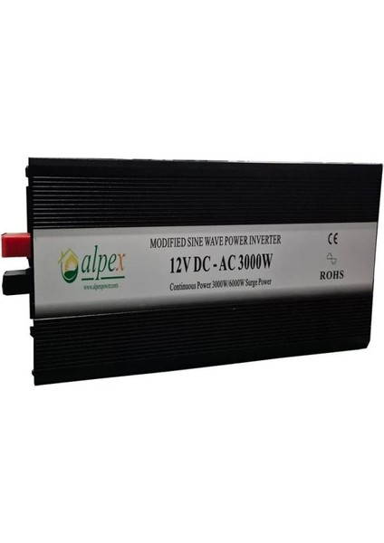 3000 Watt 12 Volt Modifiye Sinüs İnverter fiyatları