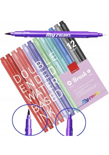 Keçeli Kalem My Color 2 12 Li Set 2101512/ Dong-A