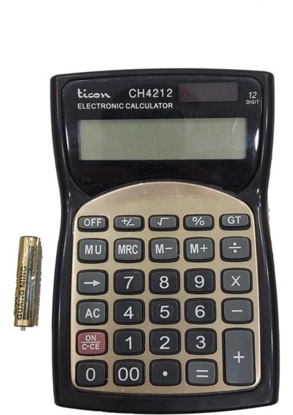 12'li Çok Fonksiyonlu Hesap Makinesi Seti, Pratik ve Güçlü Dijital Hesaplayıcı