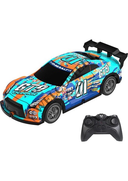 2.4 Ghz Rc Full Fonksiyon LED Işıklı Gövde 1:22 Şarjlı Uzaktan Kumandalı Drift Arabası