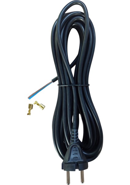 Elektrikli Süpürge Kablosu 4,70 mt - 5 mt Yuvarlak Model