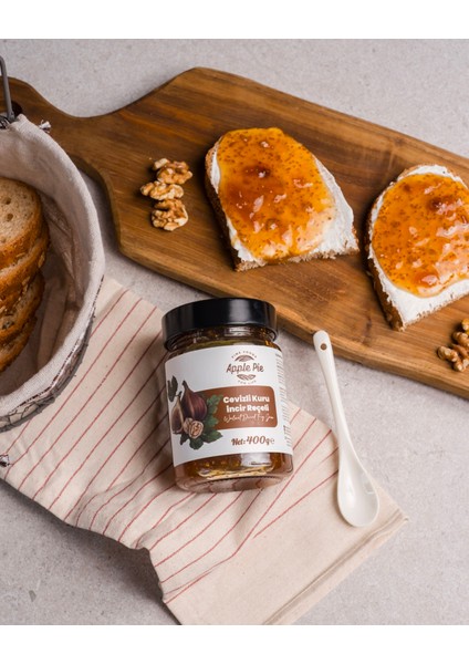 Applepiefoods Cevizli Kuru İncir Reçeli 400 Gr %65 Meyve ( Pancar Şekeri ) modelleri