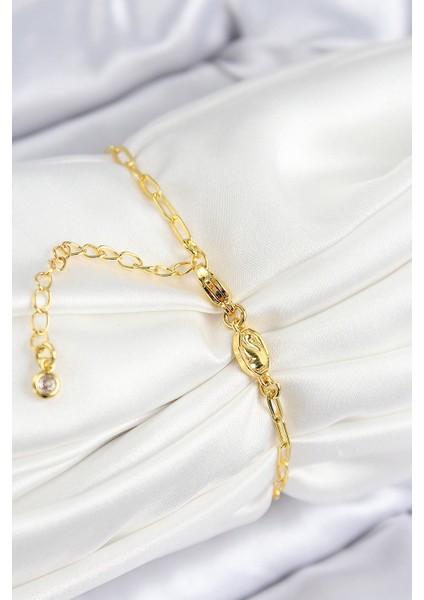 Vıp Pirinç Zirkon Taşlı Çiçek Model Gold Renk Kadın Bileklik fiyatları