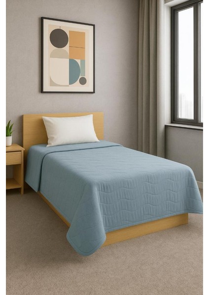 Tek Kişilik Pike Kapitone Tek Kişilik Yatak Örtüsü Tek Kişilik Pike Yatak Örtüsü Kapitone Pike 155X230 cm