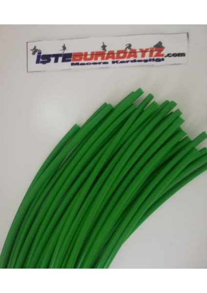 Bisiklet, Yeşil Jant Pipeti 72+2 Adet (Isteburadayiz)