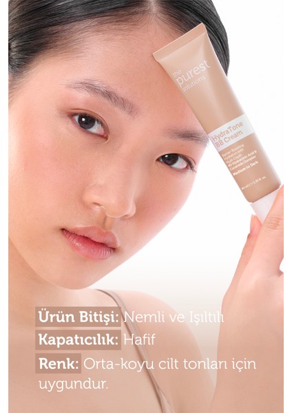 Kuru ve Karma Ciltler Için Yoğun Nemlendirici Bb Krem, Spf 50+,40 ml – Orta / Koyu Ton fiyatları