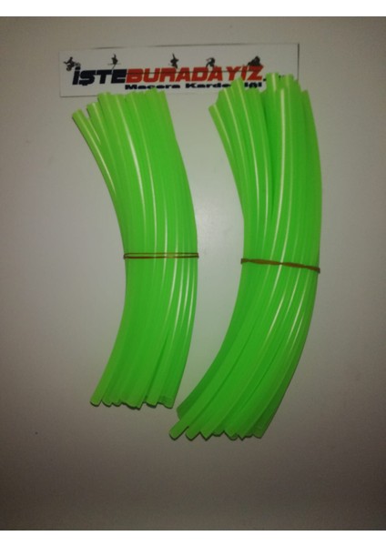 Motorsiklet, Fosforlu Yeşil Jant Pipeti,72+2 Li 10 Paket (Isteburadayiz) modelleri